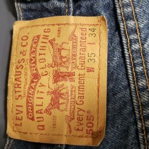 Levi's 505 Jeans Vintage Men's 35" x 34"